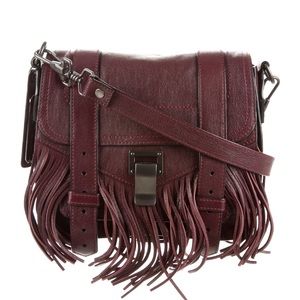PROENZA SCHOULER PS1 Fringed Leather Crossbody